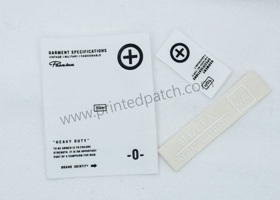 SGS ODM Layar Dicetak Patch Pada 100% Cotton Tape Oeko Tex Standard 100