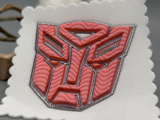 Patch Kain yang Disesuaikan dengan Desain Bentuk Persamaan
