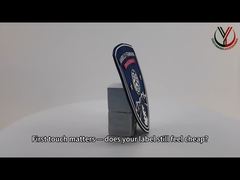 3D Patch Tim Sepak Bola Nylon Custom Clothing Patch Densitas Tinggi