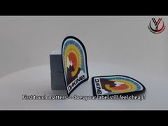 Uniform Iron On Patch Applique Custom Made Patch yang diukir ODM