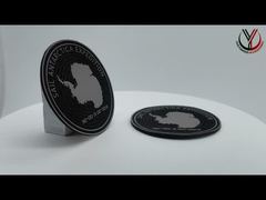 Tonton: Label Pakaian Transfer Panas Logo Silikon Timbul 2D Showcase Kain Tenun