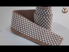 Memperkenalkan Pita Elastis Anti Selip Titik Silikon SGS Timbul 3D untuk Pakaian untuk Anda