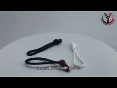 Tonton: Etalase Penarik Ritsleting Silikon TPU Bentuk U PVC YKK Ritsleting