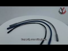 Lihat Lebih Dekat: Grey Matte OEM Metal Buckle Elastic Drawstring Cord Untuk Sweatpants