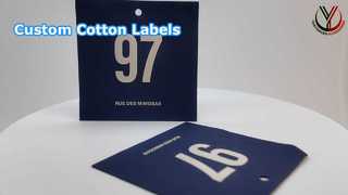 Label Katun Khusus untuk Merek Anda