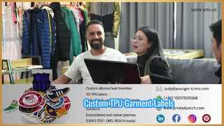 Label TPU Khusus untuk Pakaian