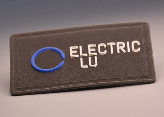 Kustom 3M Reflektif Timbul Mengangkat Label Perpindahan Panas Logo Untuk Pakaian