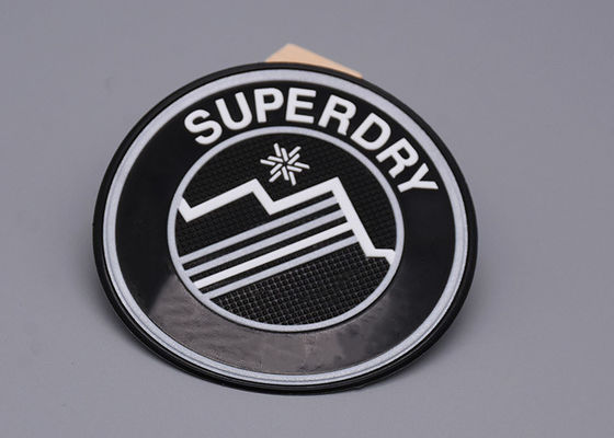 Kustom Silicone Logo Heat Transfer Label Pakaian TPU Dicetak