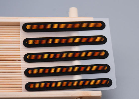 Kustom Sikat Gigi Dicetak Logo Label Perpindahan Panas Untuk Pakaian