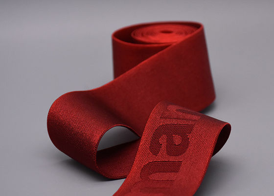 Jacquard Technical Elastic Drawstring Cord for Garments Setelan ski