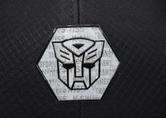 3D Lenticular 0.5mm TPU Embossed Patch 4 Colorways Baseball Cap Patch