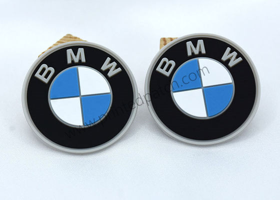Patch Logo Karet Kustom Timbul BMW PVC Patch Untuk Topi